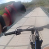 On the bridge crossing at lake pleasant.