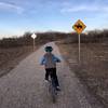 Main equestrian trail crossings are marked, but there are many that aren't marked.