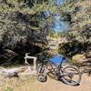 The year round spring fed pond from which this trail gets its name.