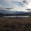 From Ralston Creek Trail towards North Table Mountain and Golden over Blunn Reservoir.