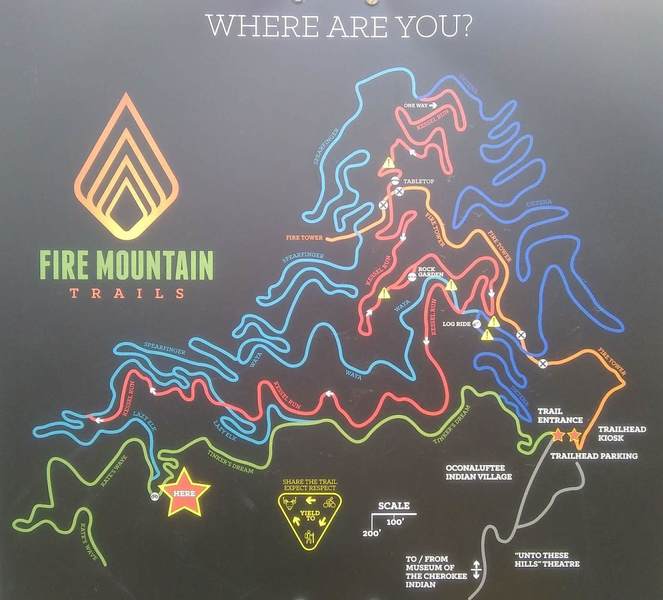 Fire Mountain Trail Map