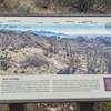 Historical site atop Ridgeline. 1 of 2 informative plaques.