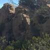 Small Wind caves off the Trespass Trail.