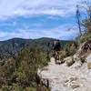 It's (mostly) all downhill from here. Once you pass the Bear Canyon Tr junction the crowds thin out and the views expand grandly.