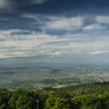 The Apennines down the center of the Italian Peninsula