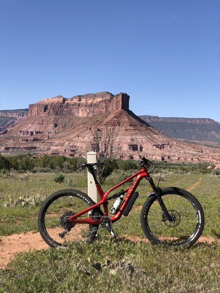 The high point of the gateway trail system