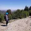 Looking out to Lake Silverwood and the rest of the HD. Also, a good example of the 2N45 trail condition.