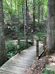 Bridge on the connector trail