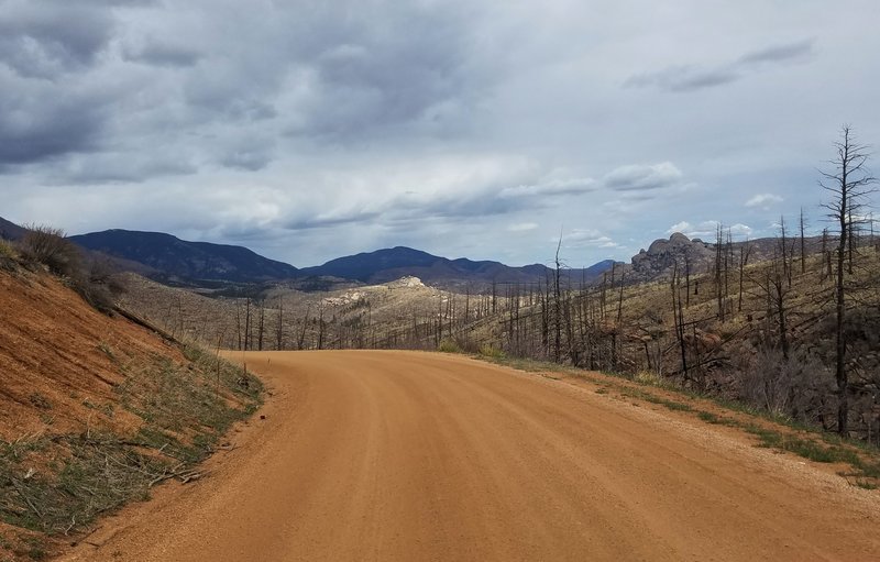 Red dirt road