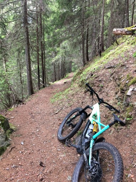 Downhill from Aiguillettes des Houches