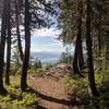 Beautiful viewpoint overlooking Sandpoint