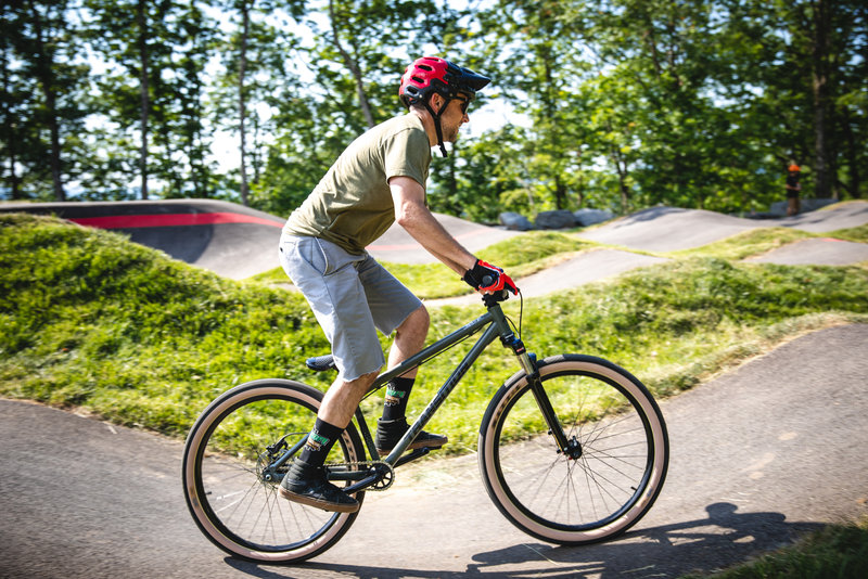 Velosolution Pump Track; photo credit - Robert King Photography