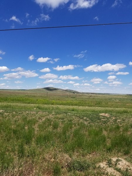 View East from Buckley Road.