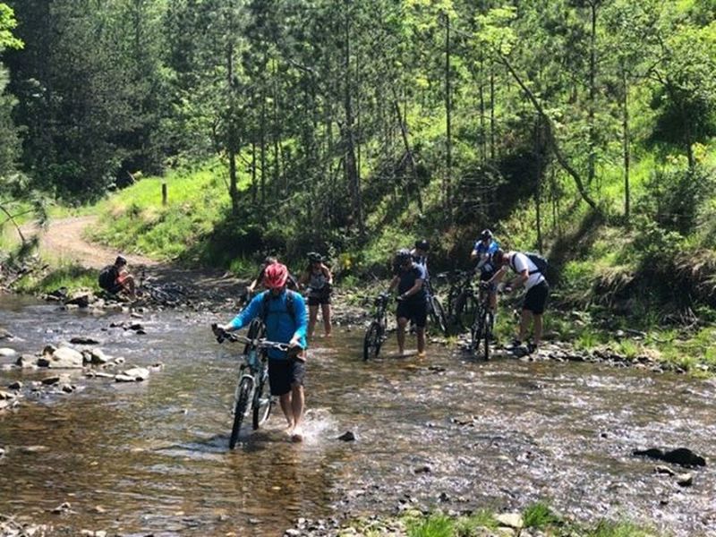 Crossing the river