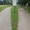 Outdoor gym on the Dogwood Trail.