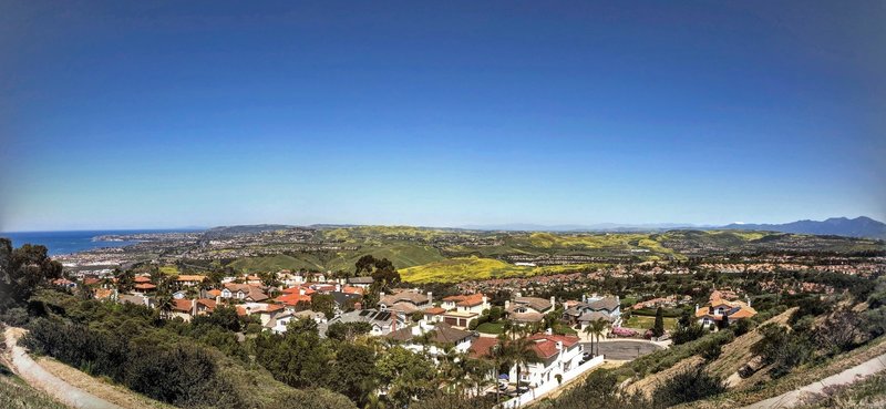 San Clemente Ridgeline Trail panoramic view