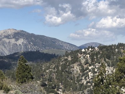 Another view of the JPL lab from the top of the trail.