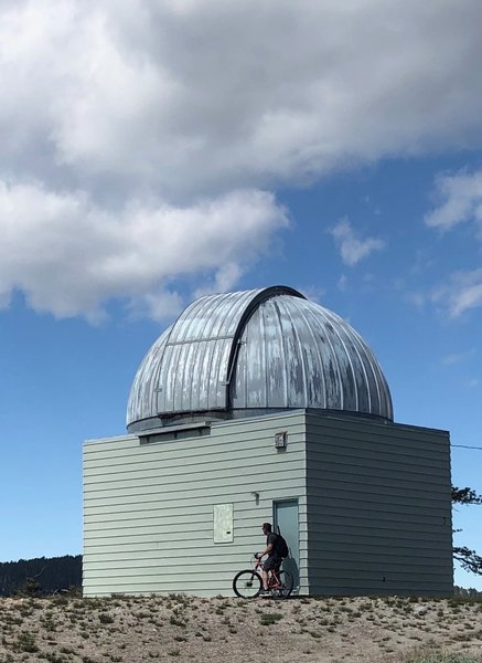 Smaller observatory near top of the trail.