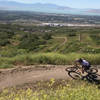 A fast berm. Taken at full speed, these will put you nearly horizontal.