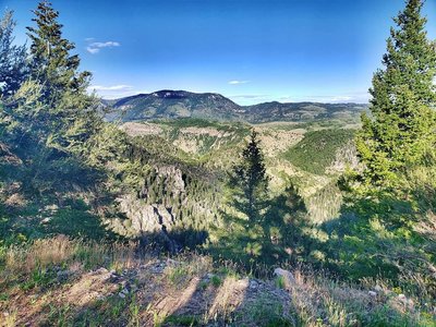 Logan Canyon view.