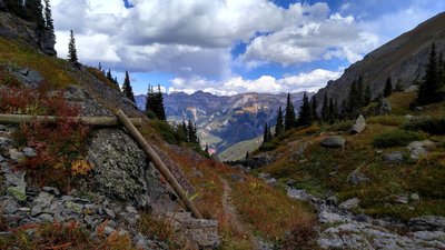 At the start of Bear Creek Falls