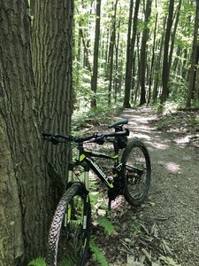 Easy ride at Coopers Rock.