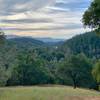 Great views on the American river looking south west during the first few miles of the trail