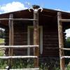 Line Shack Cabin at top of Meadow Mountain.