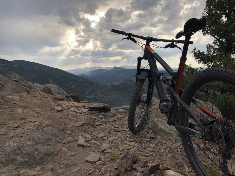 Scenic overlook just off the upper loop.