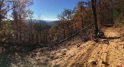 Overlook from Johnson City side of trail #29