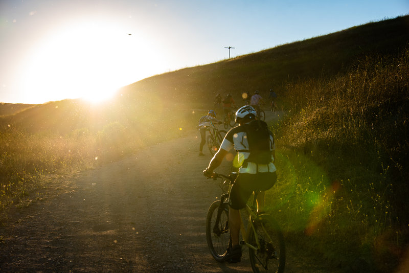 Start of twilight ride 7/13/19