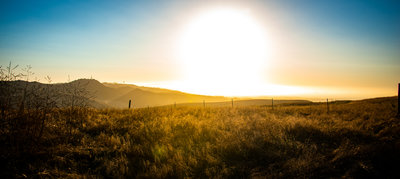 Top of cutoff trail during Twilight ride 7/13/19