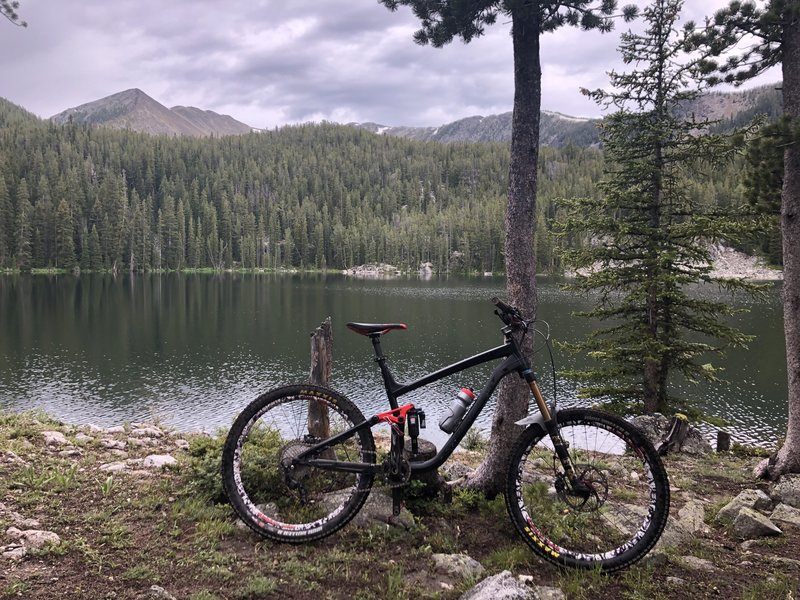 First lake in Fourmile Basin.