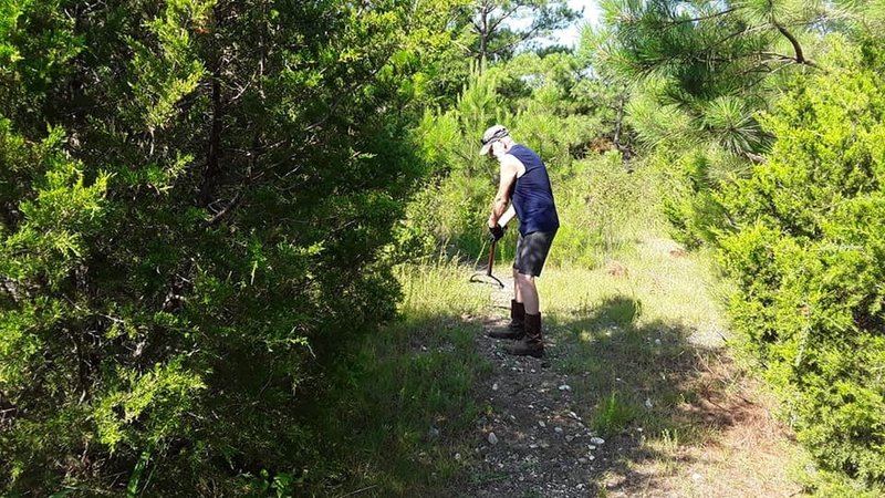 Watch out for Volunteer trail workers. Those guys are out there beating the bushes constantly!!!