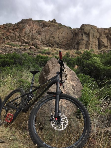 North side of North table mesa.  Great views all the way.