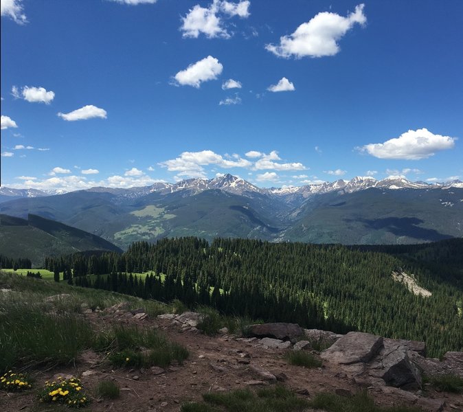 270 degree view from Ptarmigan Point (so named here). A real must see!