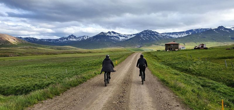 Riding into the Borgarfjörður valley