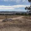 top of valley view loop, sweet makeshift tree swing to cool you off!