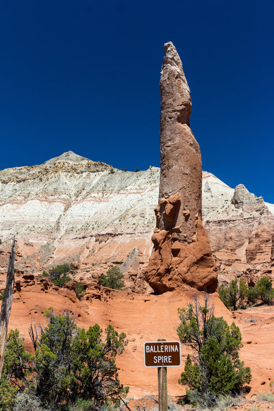 Ballerina Spire is an impressive feat of erosion.