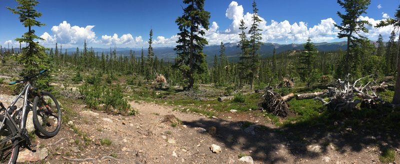 Scenic viewpoint near the Pioneer Lift at Winter Park.