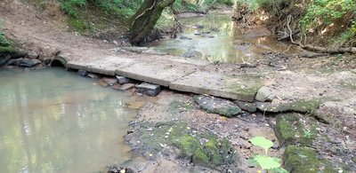Stream crossing.