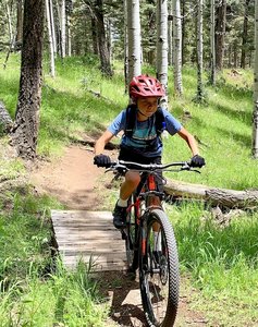 Angel Fire Valley trail system ... so much fun !