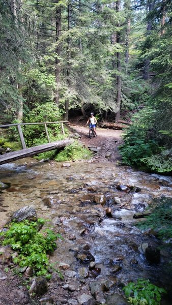 Creek Crossing on Coyote Coulee.