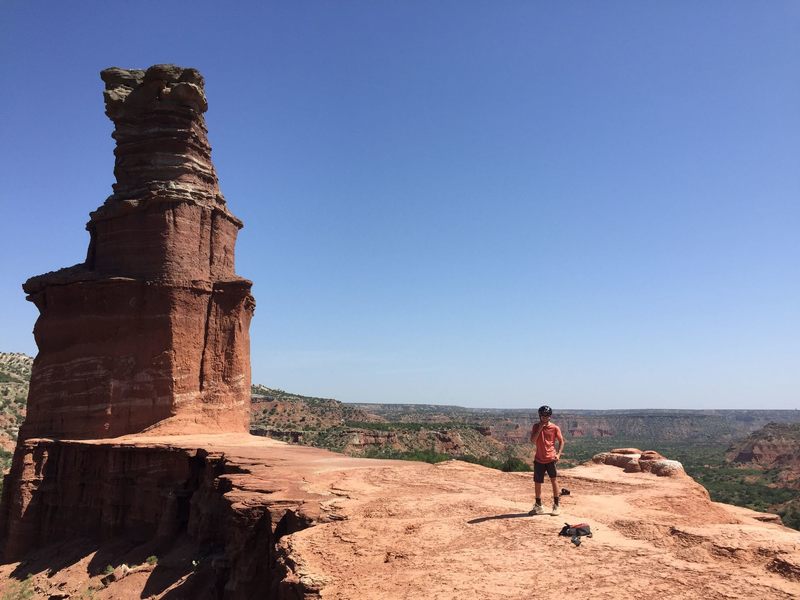 The lighthouse is worth the short climb at the end of the trail.