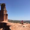 The lighthouse is worth the short climb at the end of the trail.