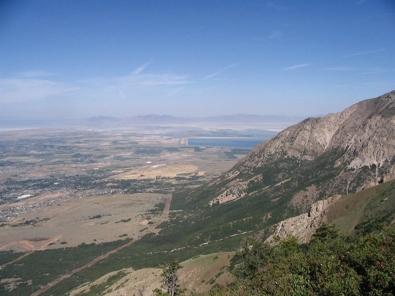 Pleasant views and big exposure along the Skyline.