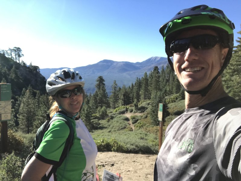 Just off Skyline Road and Skyline Trail at the top of Seven Oaks Trail.