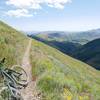 High alpine singletrack.