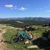 Looking back towards Copper Mountain atop Searle Pass.