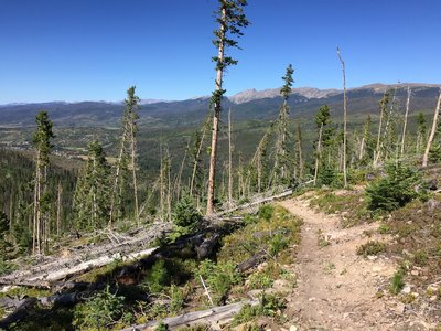 Looking northeast. This is the good part.